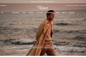 design luxury shopify clothing store shopify fashion store,  clothing  brand