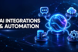 build custom ai integrations chatbots and cloud automation