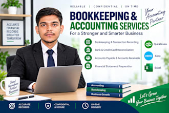 do bookkeeping, accounting and financial reporting services
