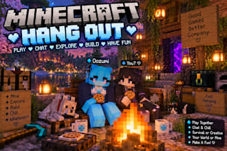be your minecraft hangout buddy