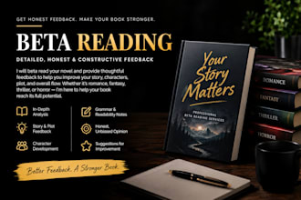 do beta reading for you book