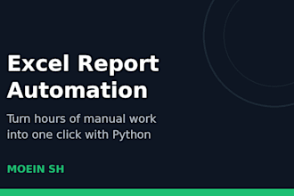automate your excel reports with a python script