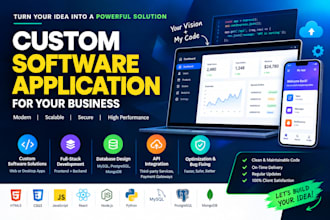 develop a custom software application for your business