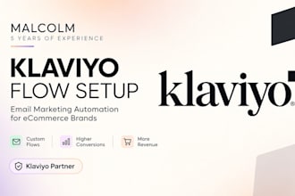 create klaviyo email marketing flows for ecommerce