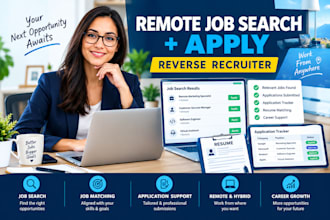 job search and job apply remote job search and job application reverse recruiter