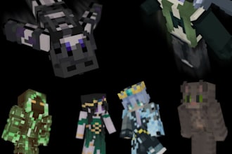 create a custom minecraft skin