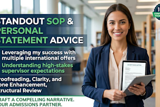 edit and proofread your sop and personal statement