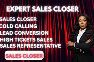 be your professional sales closer and close more deals