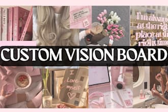 create a personalized aesthetic vision board for your goals