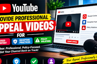 conduct youtube for reuse, deceptive and violation appeal video assist