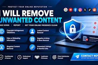 send dmca takedown notice to remove copyright leaked infringement negative url