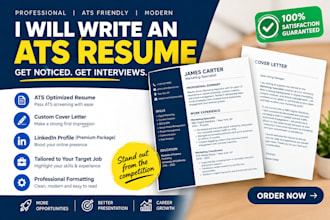 write an ats resume CV