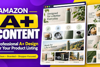 design professional amazon a plus content