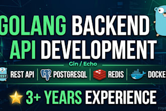 build a secure rest API with golang, gin, and postgresql
