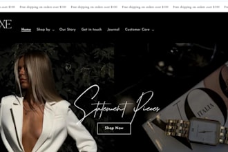 design shopify jewelry store shopify jewelry website jewelry shopify store