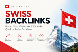 build high quality swiss backlinks for your website SEO