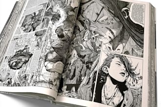 make professional comic pages or custom manga page and art