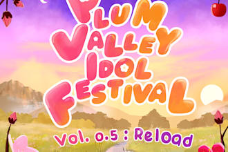 create a complete visual identity for your music festival