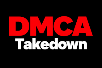 help with dmca removal and takedown notices