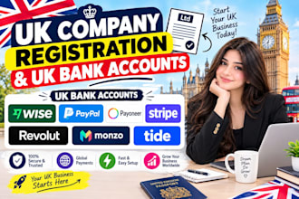 do uk company registration and uk bank accounts