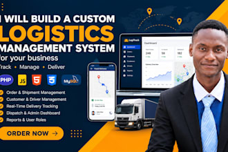 build a custom logistics management system