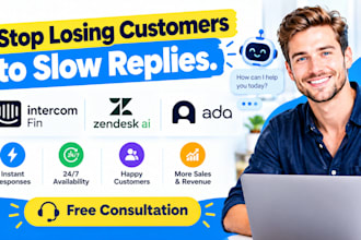 build ai customer support agents with intercom fin, zendesk ai, and ada