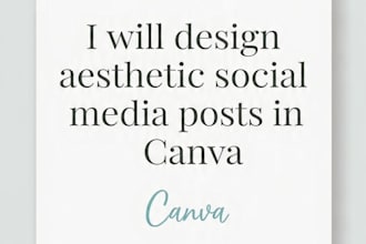 design aesthetic pinterest pins and instagram posts in canva