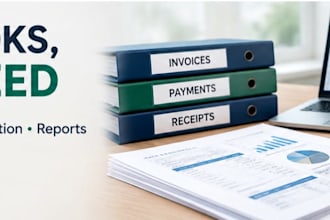 do professional bookkeeping, accounting and excel tasks
