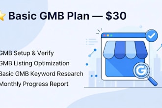 do gmb ranking, gmb optimize, verify and local SEO for google maps