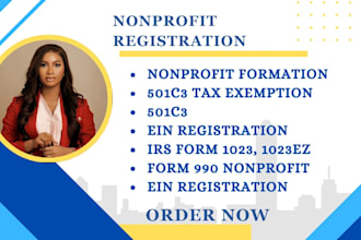 501c3 nonprofit registration reinstatement irs tax exemption 990 1023ez bylaw