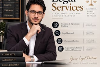 do legal research, draft contracts, agreements and legal documents