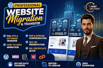 migrate safely your wordpress website to new hosting or domain