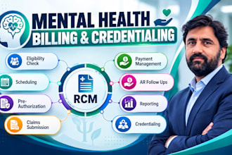 do mental health billing, simple practice billing and credentialing