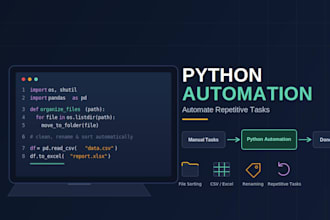 automate repetitive tasks using python
