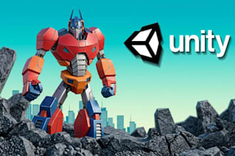 do unity development and c sharp coding for mobile and pc games