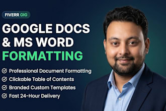 create, format, and edit your google docs or word documents