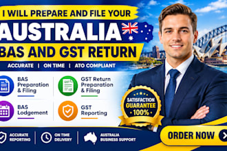 prepare and file your australia bas and gst return