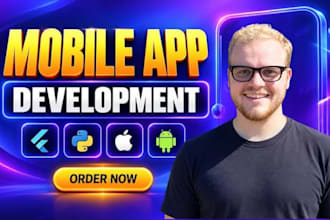build mobile app development ios app ai app creation flutter app developer