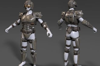 create or custom skyrim mod weapon,armor for fallout4 mod,bg3 mod or game asset