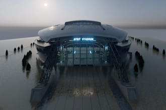 design an immersive 3d virtual exhibition or gallery space