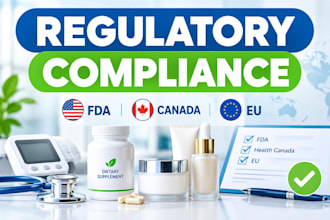 regulatory expert fda, canada, eu medical devices, supplements, cosmetics