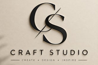 create a modern minimalist lettermark logo