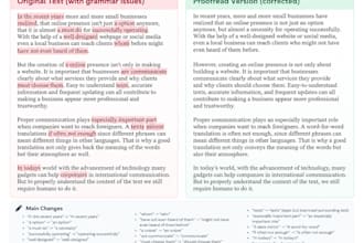 proofread and edit your english text