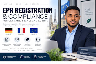 handle epr registration and compliance for france europe,germany