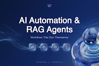 build n8n automation, n8n scalable workflows and rag agents