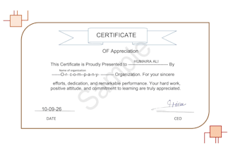 design professional certificate and award and diploma