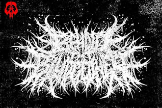 make custom death metal logo