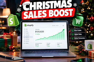 setup shopify christmas store holiday marketing campaign boost shopify sales