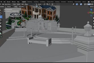create low poly 3d modeling roblox game asset