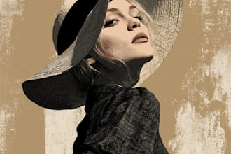 draw amazing a create illustration vintage artwork